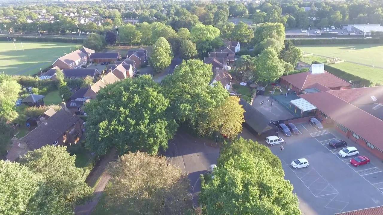 Shephall Green Village, Stevenage UK, Views from above.