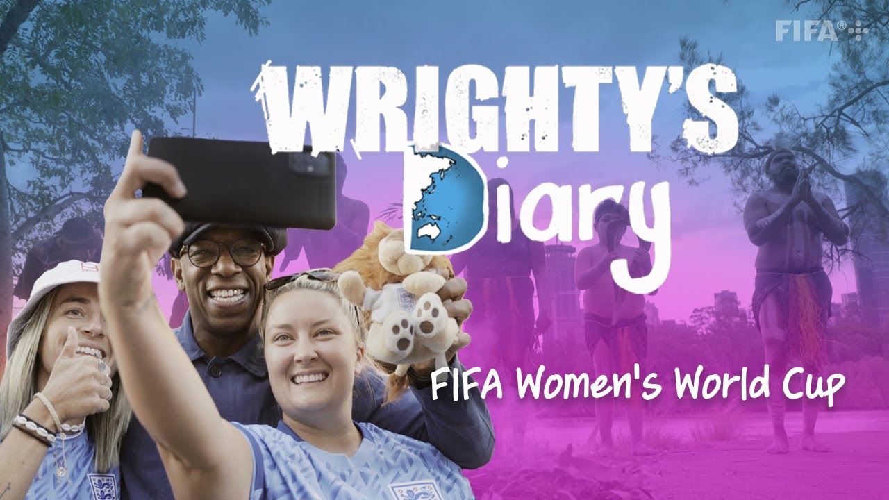 IAN WATCHES THE LIONESSES' OPENING GAME AT THE WOMEN'S WORLD CUP - Wrighty's Diary - Episode 3