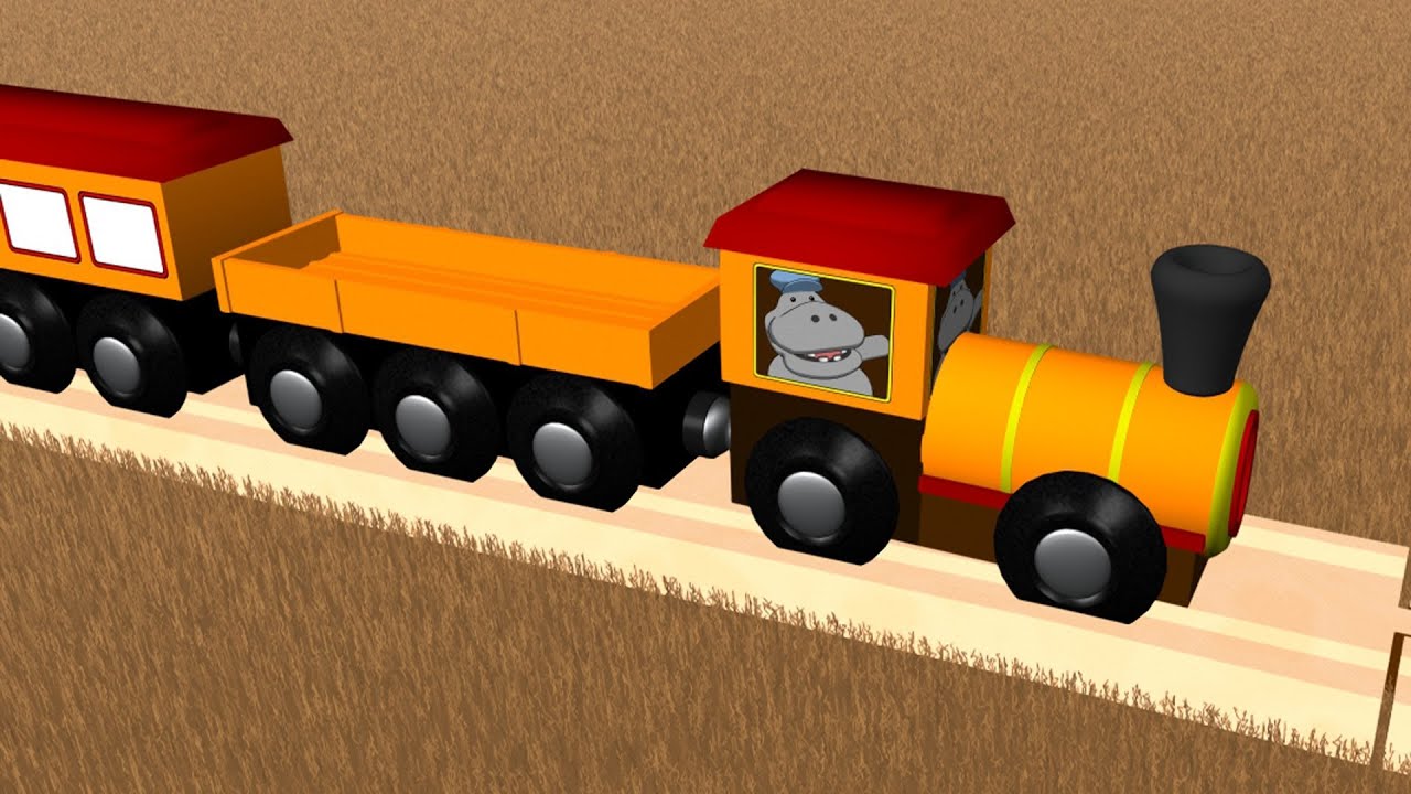 Wooden Number Train: Numbers 1 to 10 - The Original