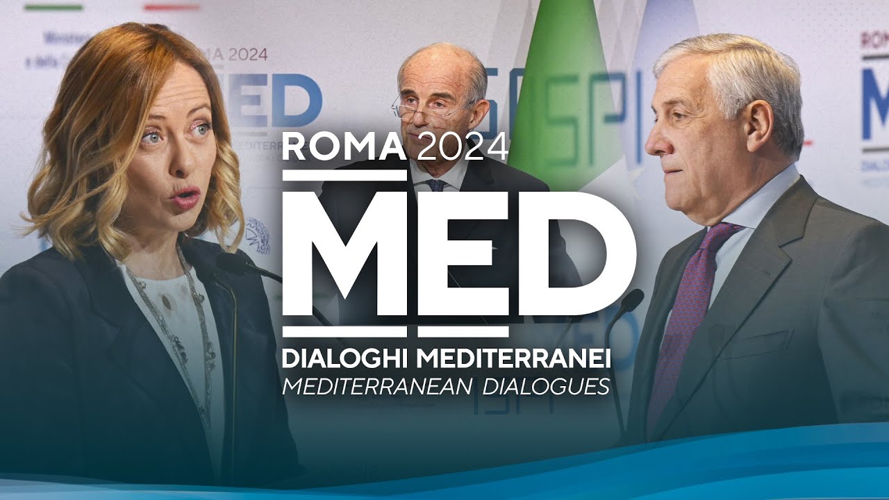 Bruni, Tajani e Meloni: dieci anni di dialogo e azione per il Mediterraneo | #MED2024