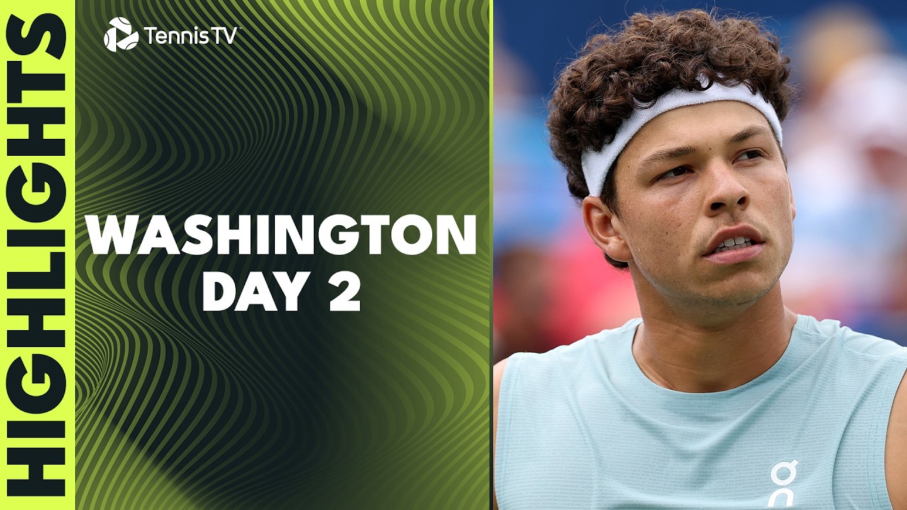 Shelton Starts Campaign, Fils, Jodar, Paul All Feature | Washington 2026 Day 2 Highlights