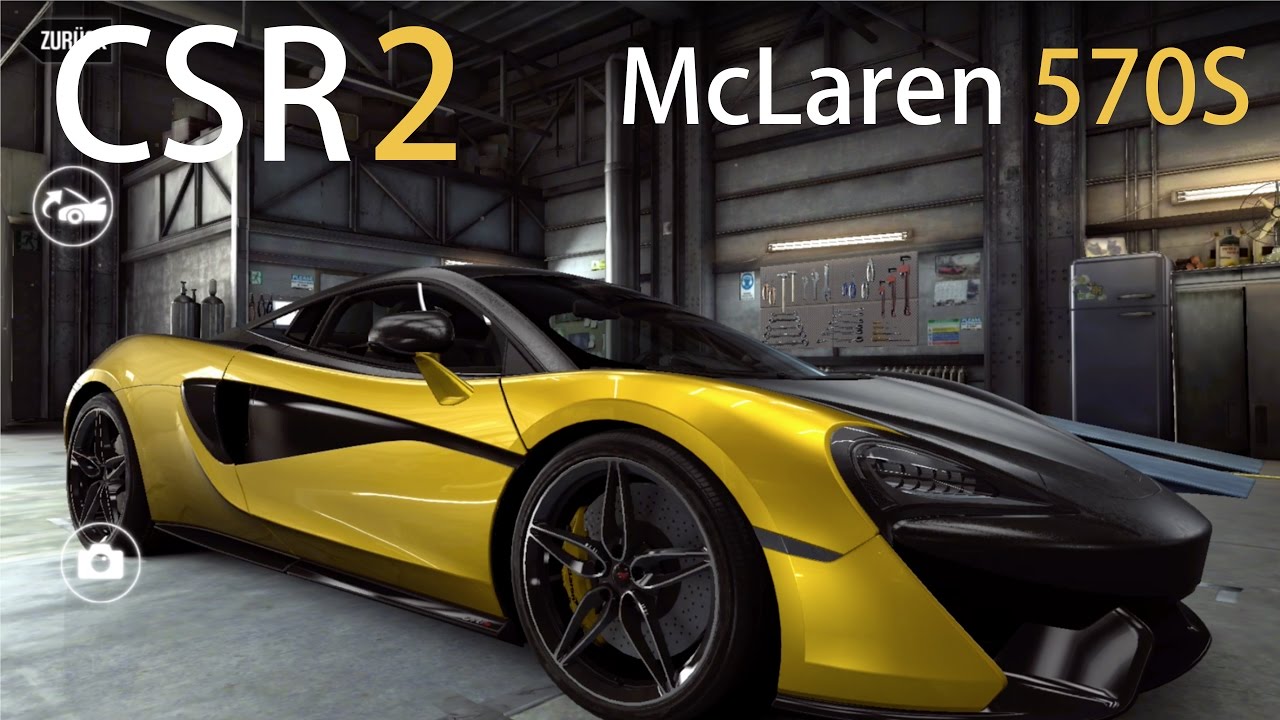 CSR 2 [New McLaren 570S] Let's Play CSR Racing 2 iOS Gameplay [1080p / FullHD]