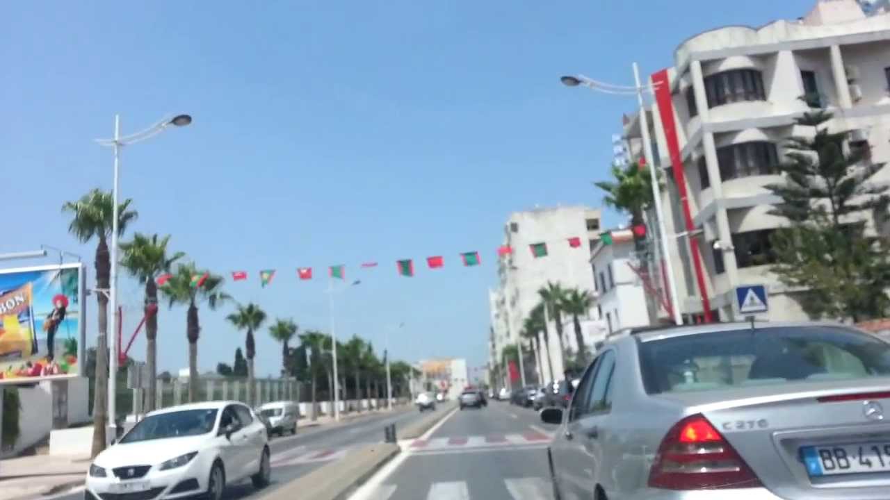 Route Tetouan - - Martil - - Bou3nan HD