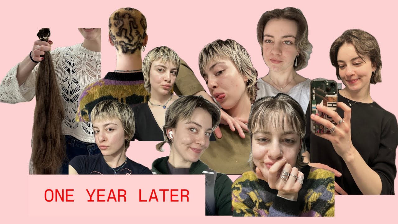One Year of Growing Out my Buzzcut!!