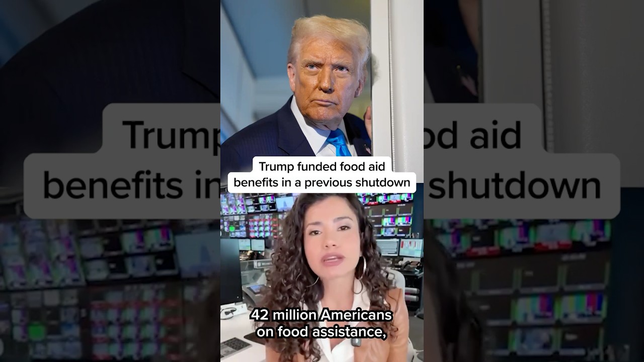 Trump funded food aid benefits in a previous shutdown