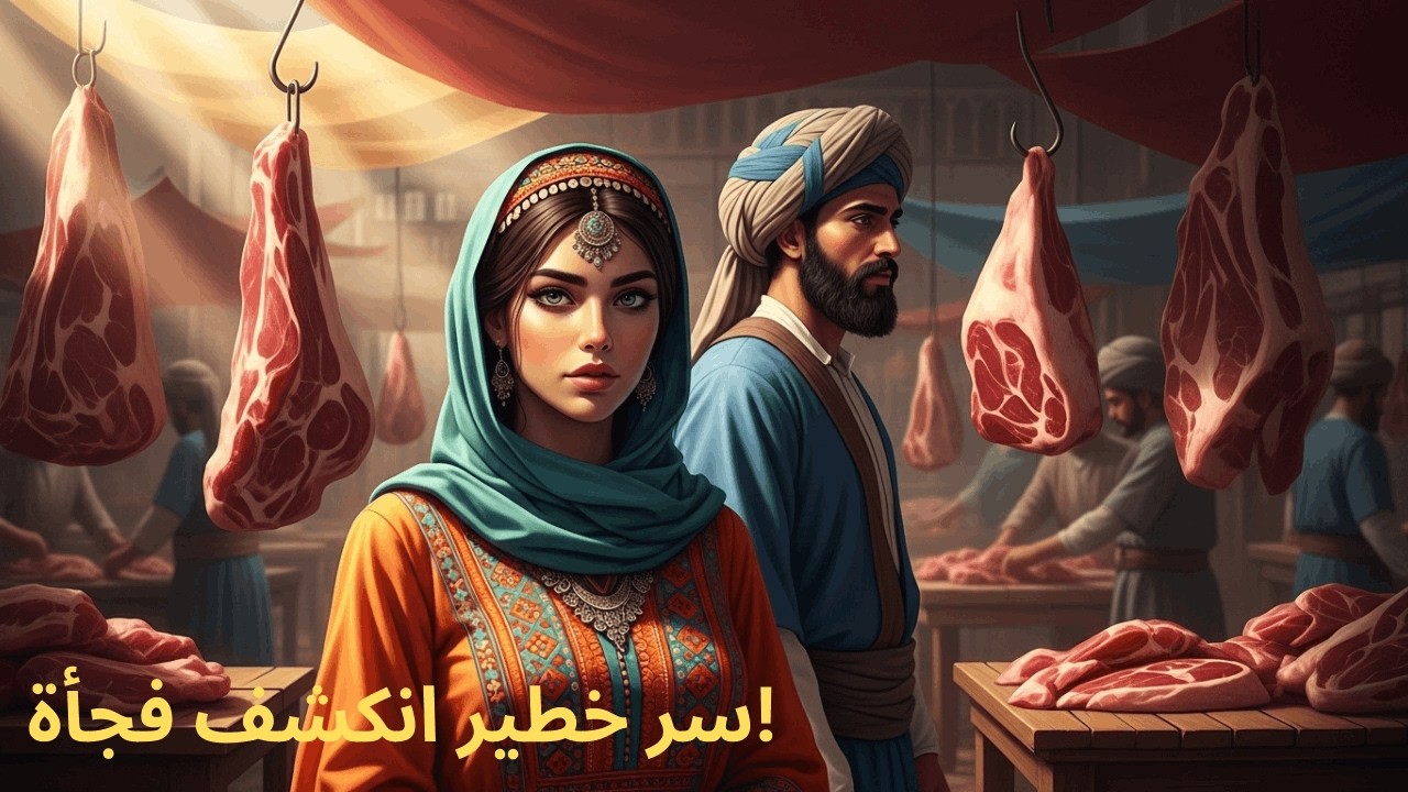 صدمة في سوق اللحوم! ما الذي كانت تخفيه هذه المرأة؟