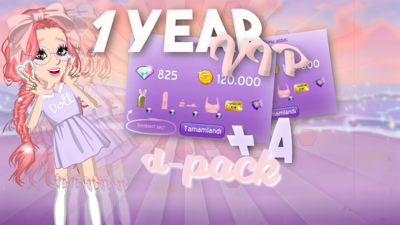 YEAR VIP + A D-PACK ON MSP!