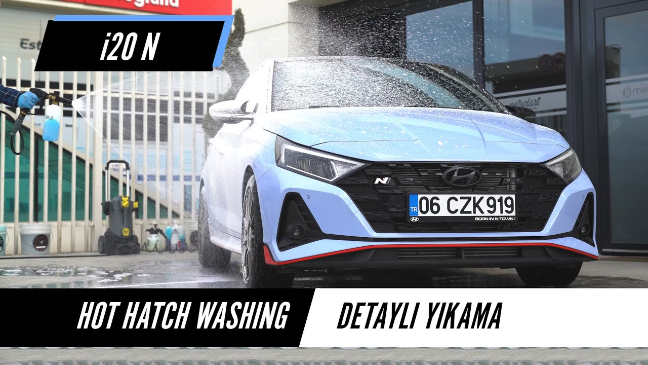 Hot Hatch i20 N Washing & Some Detailing Touches / Hyundai Detaylı Yıkama & Detailing Uygulamaları