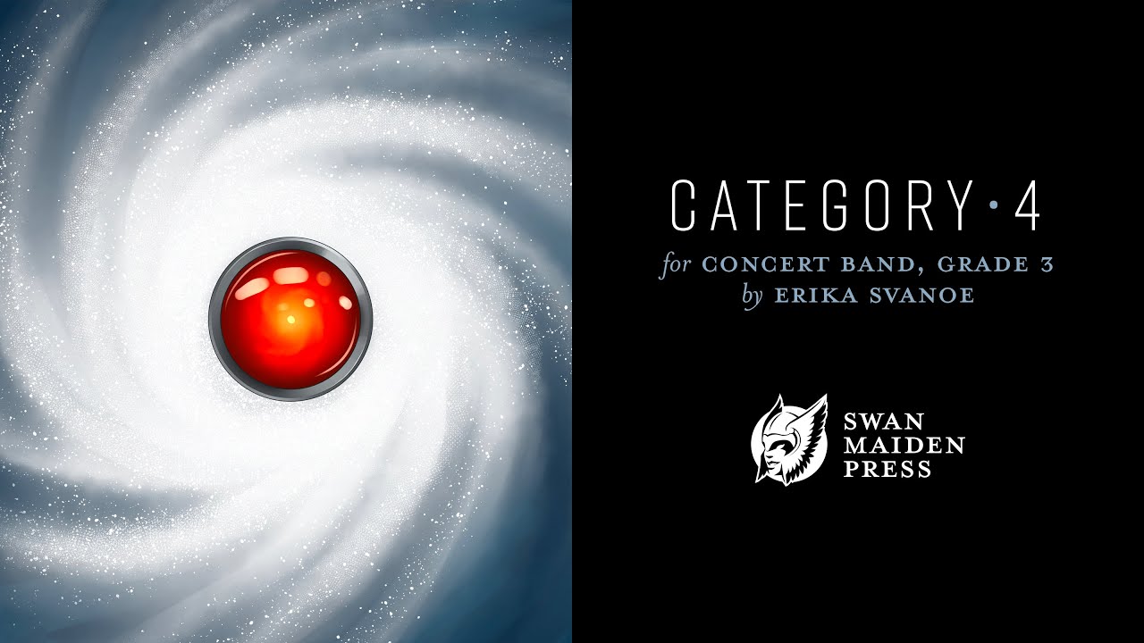 Category 4 for Concert Band and iPad by Erika Svanoe