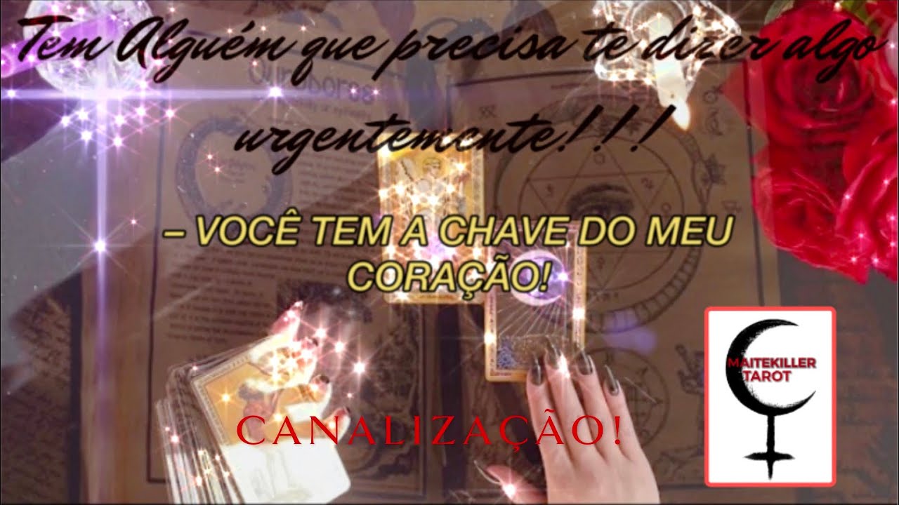 ❤️ TEM ALGUÉM QUE PRECISA TE DIZER ALGO URGENTEMENTE! 💌 CANALIZAÇÃO!!!!