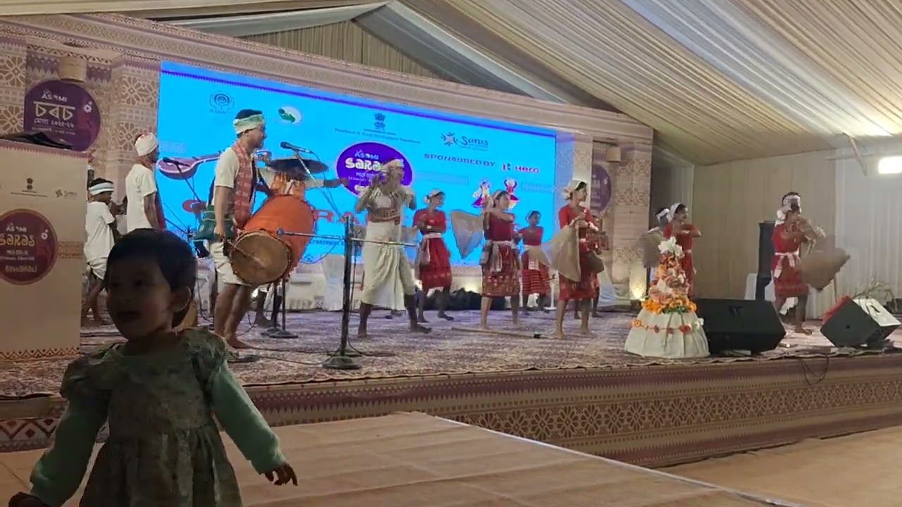 SARAS MELA #ASSAM Guwahati #assames #dance 