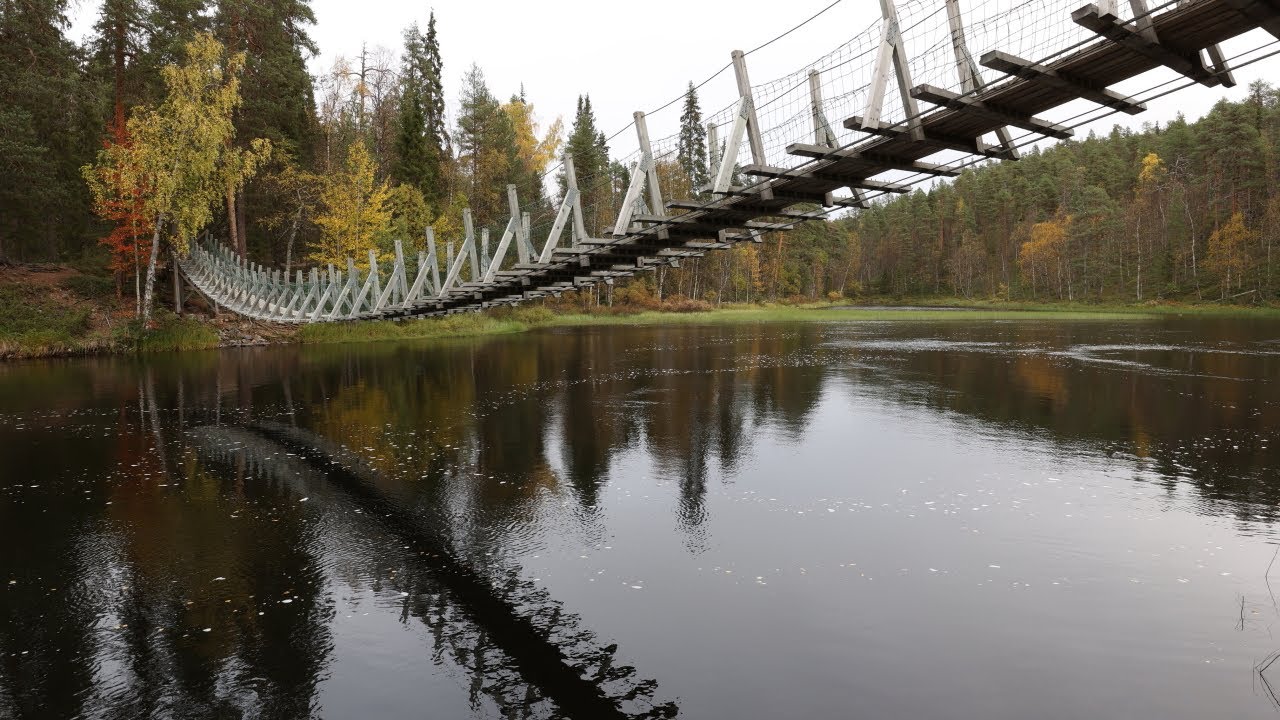 RAPIDS & CANYONS in the autumn wilderness of Oulanka & Riisitunturi National Parks in Finland.