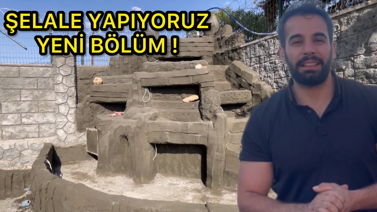 YENİ BİR ŞELALE YAPIYORUZ PART 1. 