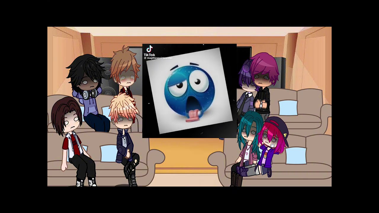 The Music Freaks React To Drew And Zander As David and Xander (Danganronpa despair time) Part 1