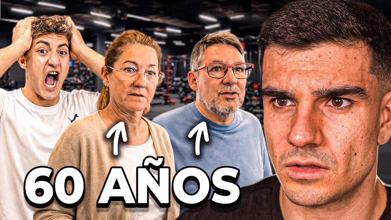 Llevan a Sus Padres de 60 Años al Gym Por Primera Vez (Sale Mal) 💀