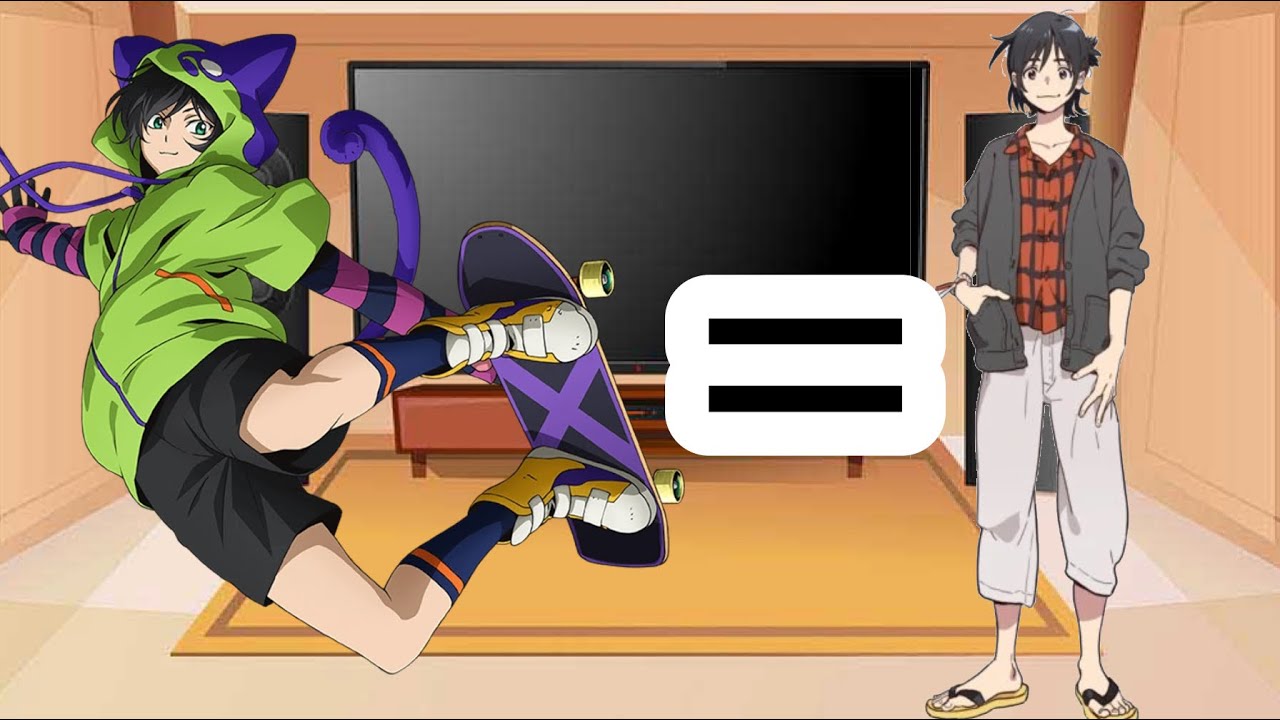 Sk8 the ♾ reacts to Miya as Mio (Umibe No etranger x Sk8 the ♾) STOP WATCHING THIS PLEASE. GROSS.