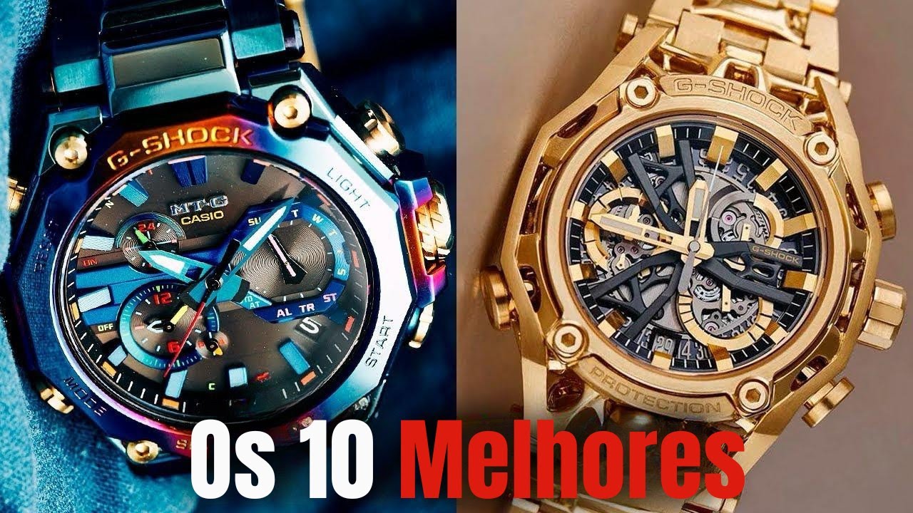 TOP 10 G-Shock 2026 – Qual Relógio Casio Aguenta Mais?