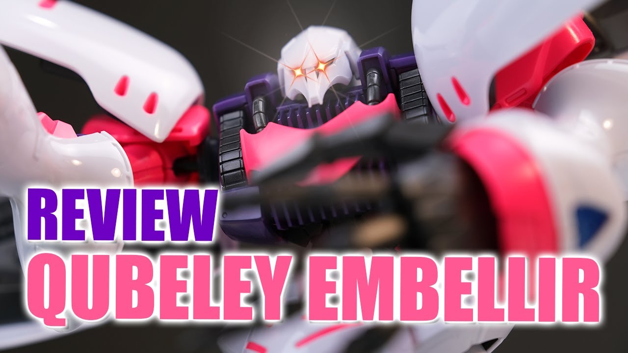 REVIEW P BANDAI GUNDAM MG QUBELEY EMBELLIR PREMIUM BANDAI!