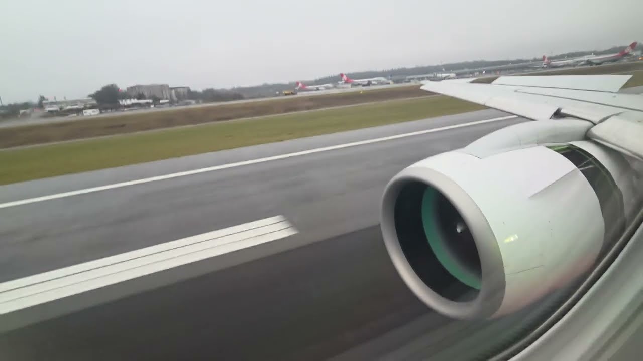 First revenue flight of Luxair's new Embraer E195-E2 LX-LEA | Landing at Luxembourg Findel Airport
