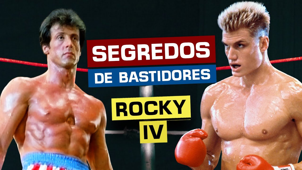 SEGREDOS e CURIOSIDADES de ROCKY 4 (como foi feito - bastidores) - Rocky IV