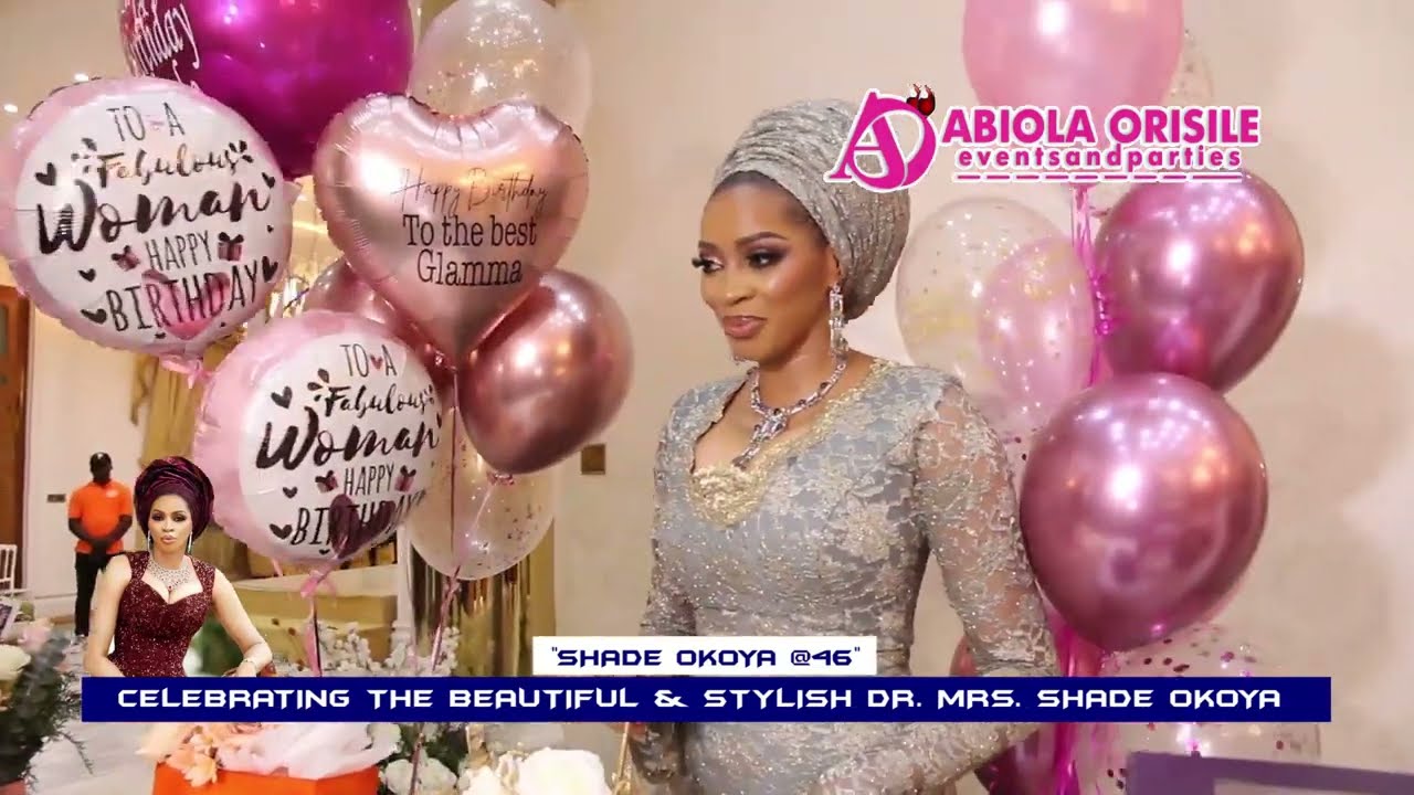 SHADE OKOYA AT 46..WATCH THE FULL VIDEO OF BEAUTIFUL AND STYLISH DR. MRS  SHADE OKOYA CLASSY 46TH
