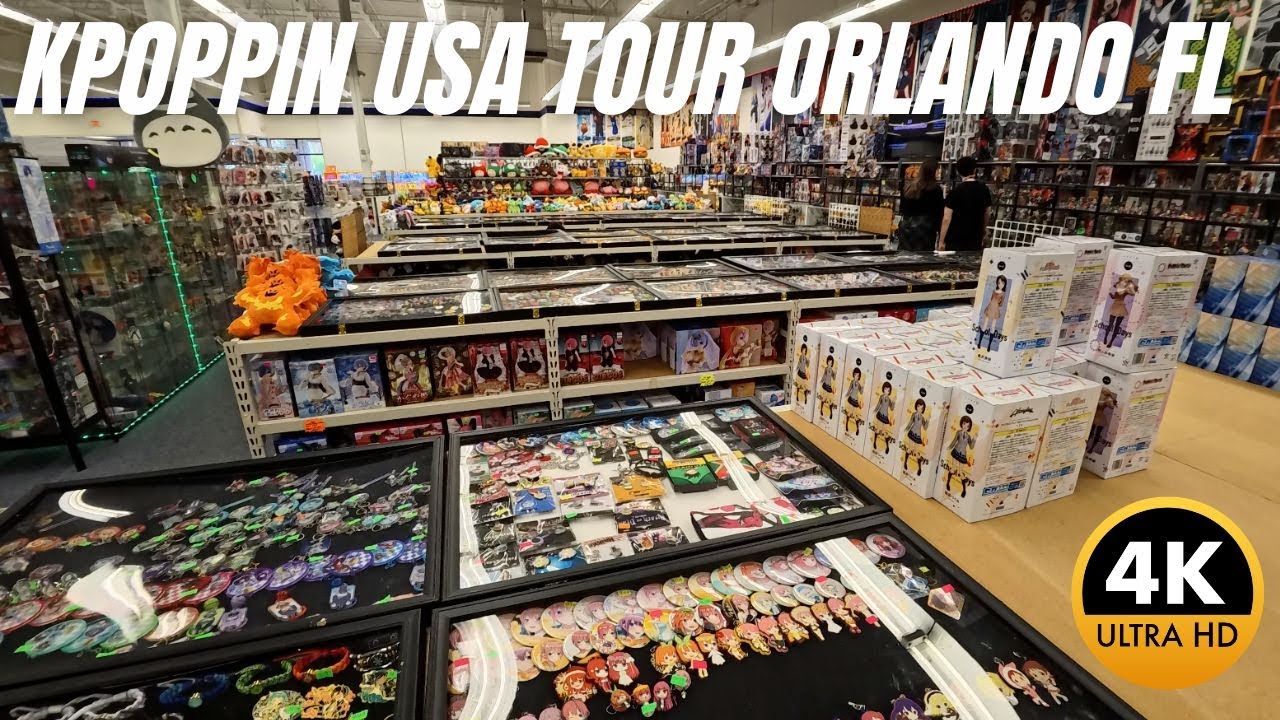 Kpoppin USA Store Tour in Orlando Florida: A K-Pop & Anime Fan's Paradise!