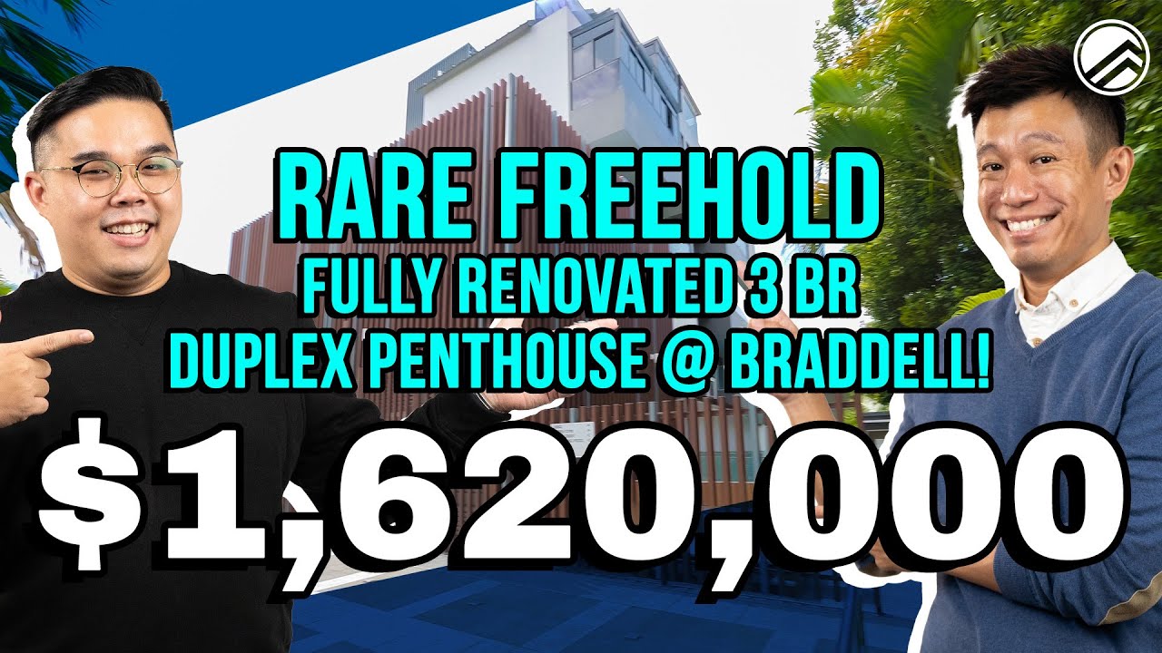 Daisy Suites - Freehold 3-Bedroom Duplex Penthouse with 1,033sqft  | $1,620,000 |  Seng Huat &Lyndon