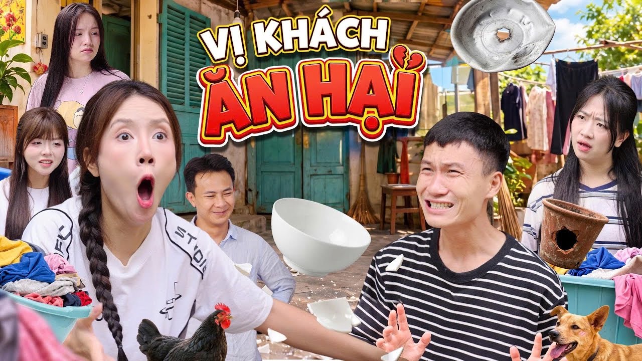 VỊ KH&Aacute;CH ĂN HẠI | Hai Anh Em Phần 1162 | Phim H&agrave;i Hước G&atilde;y Media