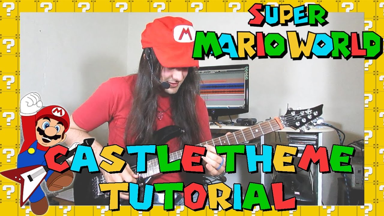Super Mario Castle Theme Guitar