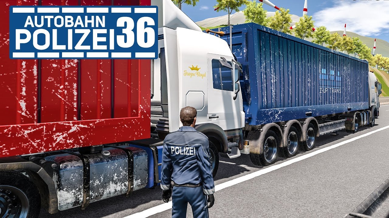 LKW rasen ineinander - UNFALL! AUTOBAHNPOLIZEI-SIMULATOR 2 #36 | Police Simulator 2 deutsch