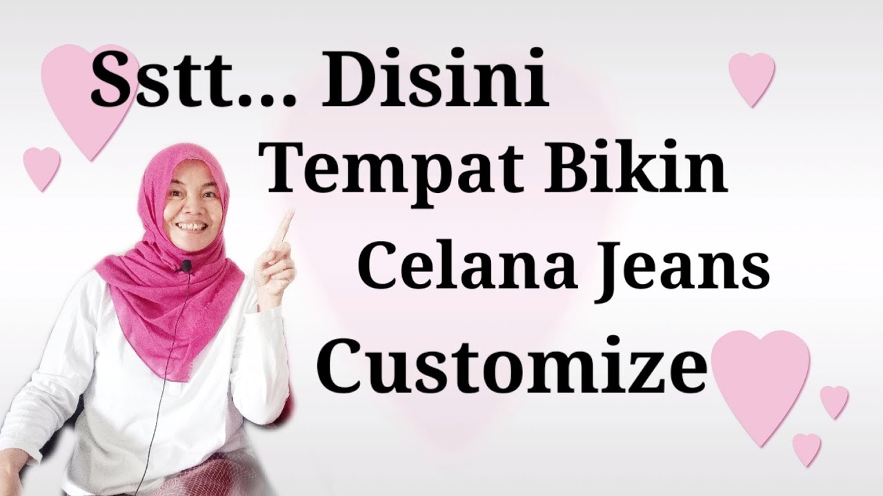 Sst Di Sini Tempat Bikin Jeans Customize