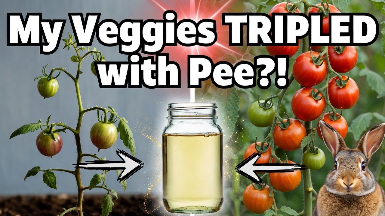 This Rabbit Pee Trick Grew My Veggies 3X Bigger (Sounds Crazy But Watch This!)
