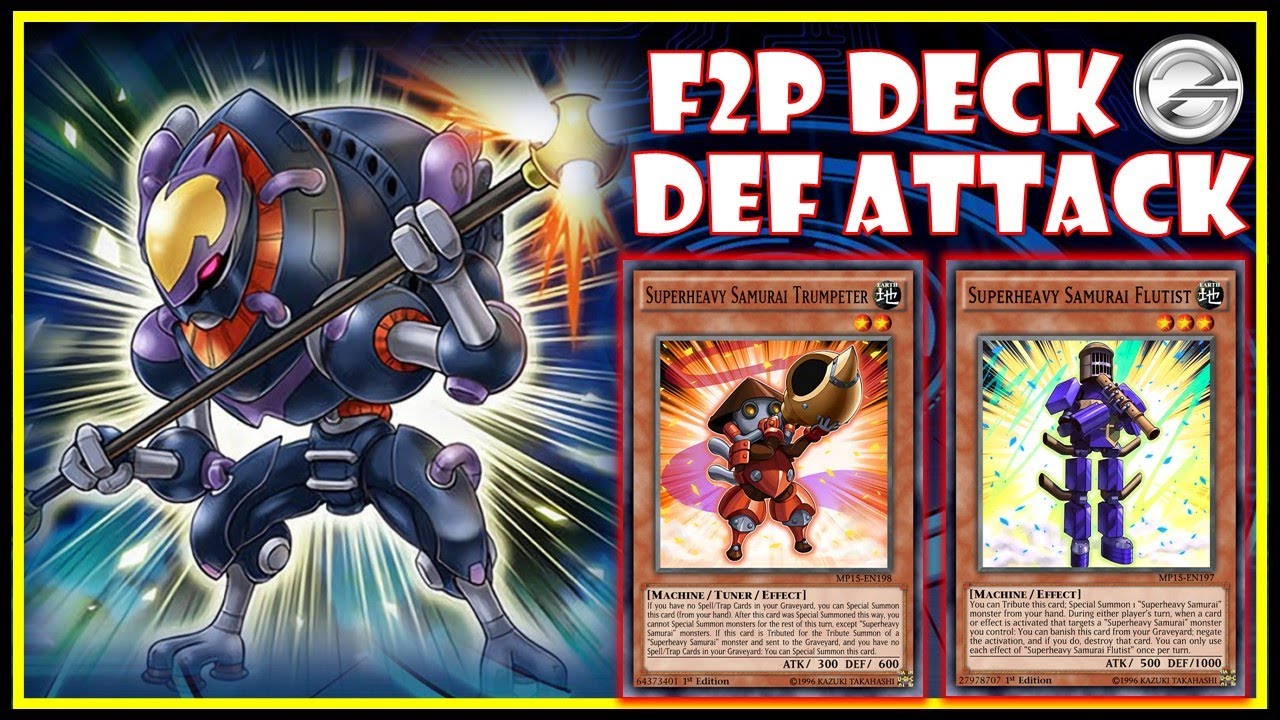 UPDATE! Super Heavy Samurai Deck Duel Links, Best F2p Deck 2021 | Yugioh Duel Links