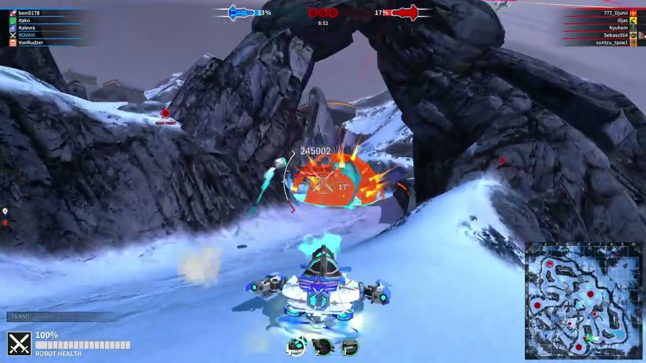Mortar Flak Hover Copter Gameplay