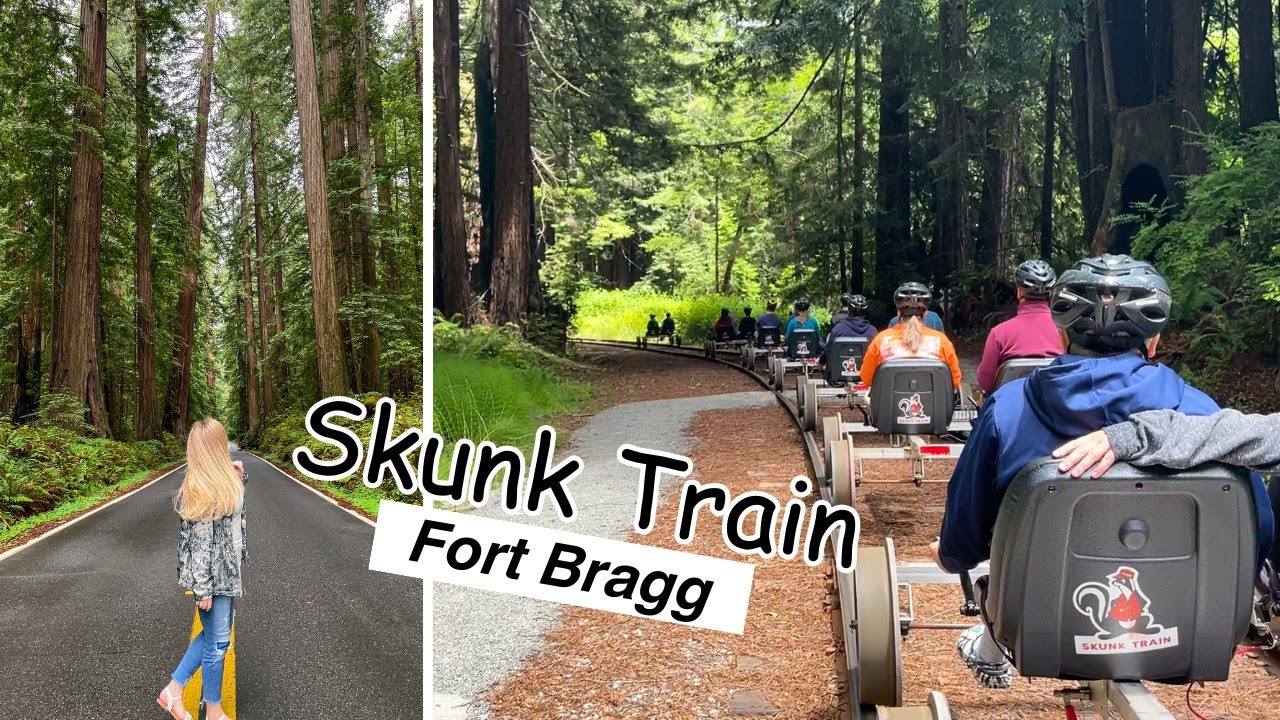 Велосипеды Skunk Train Rail, Форт-Брэгг