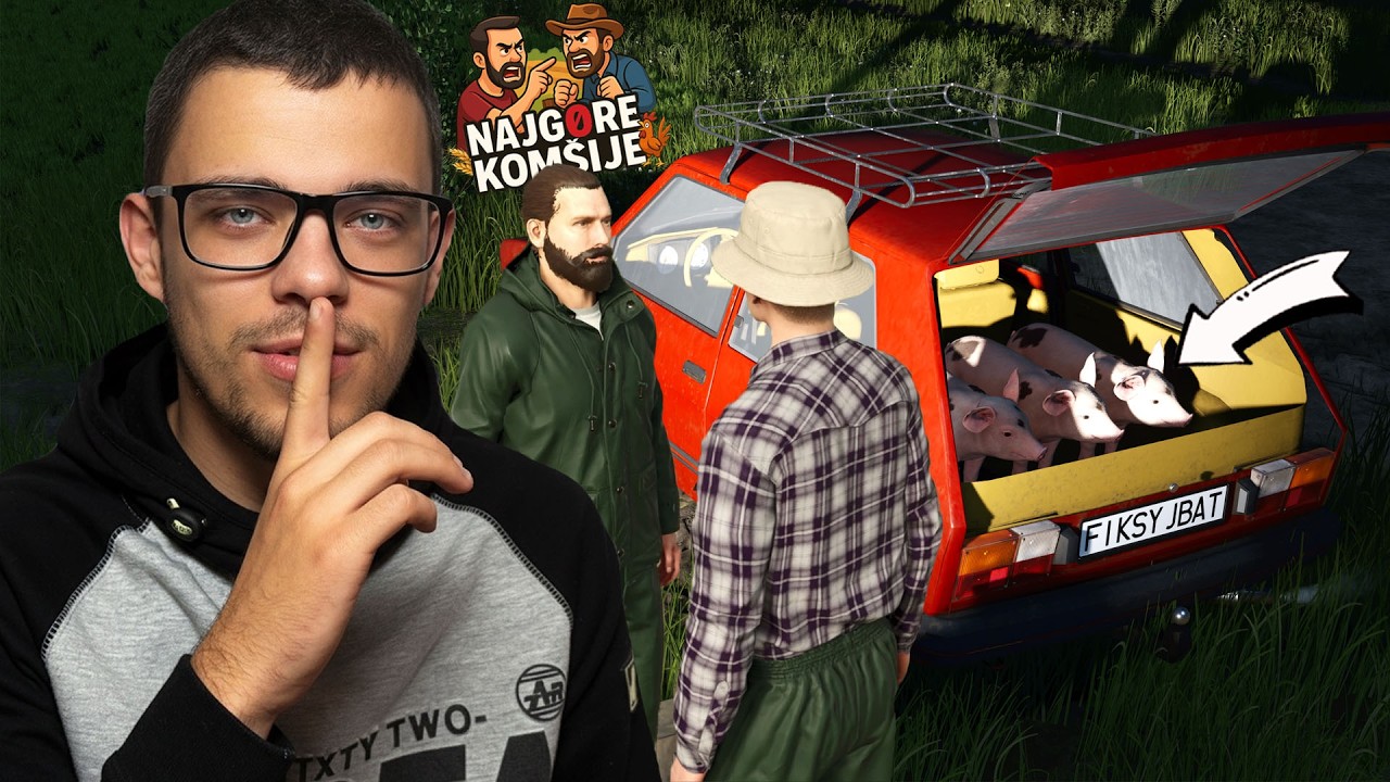 NOĆNA KRADJA PRASIĆA SA YUGOM!!? #ep43 / NAJGORE KOMSIJE