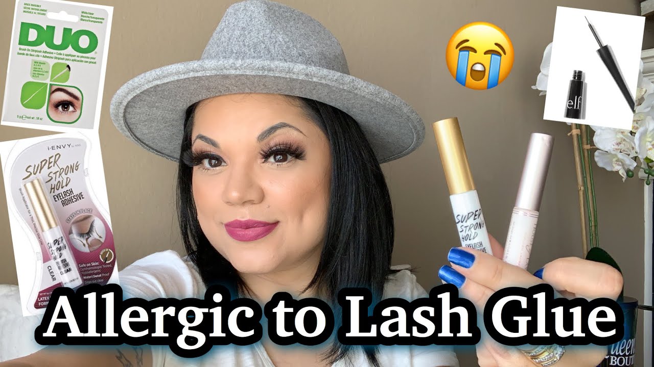 ALLERGIC TO LASH GLUE & EYE LINER // 2020