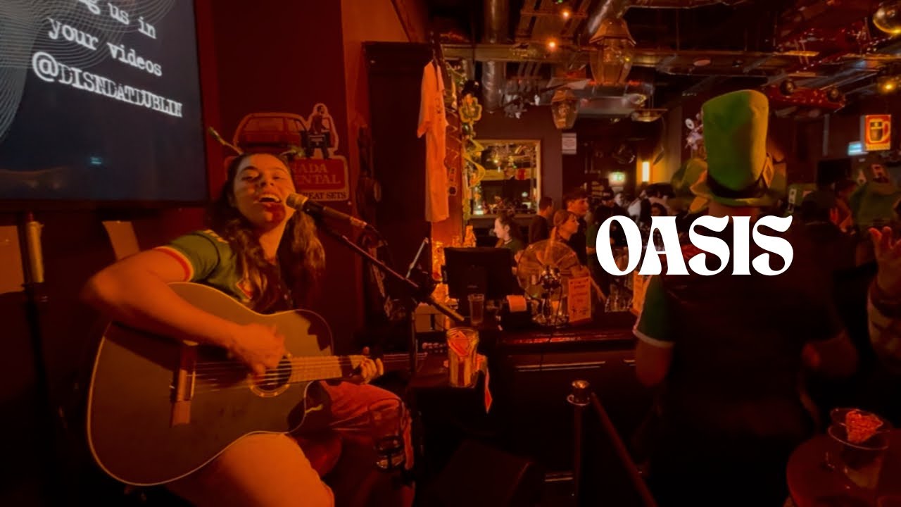 Paddy&rsquo;s Day | Wonderwall | Oasis | Live Jessica Lima at Pub Irish