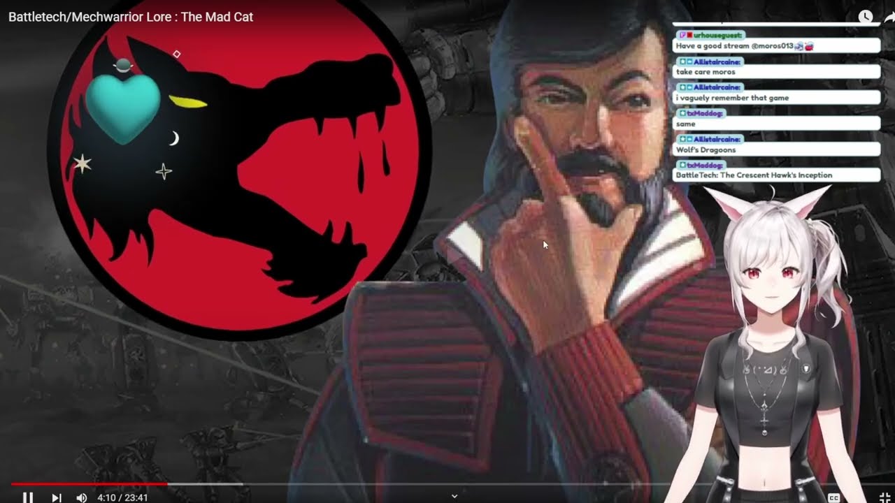 Battletech/Mechwarrior Lore  The Mad Cat || The Black Pants Legion react