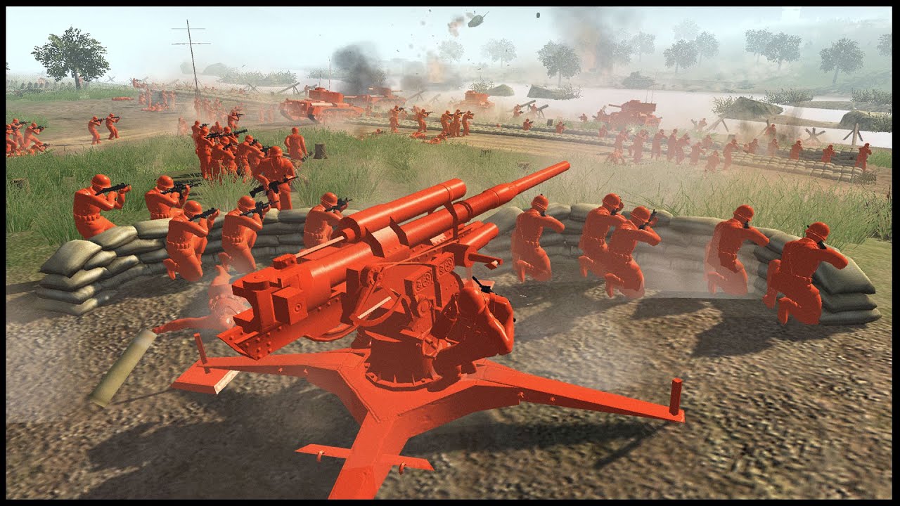 HUGE Armies Clash at the River BUNKERS! - Army Men: Civil War S2E18