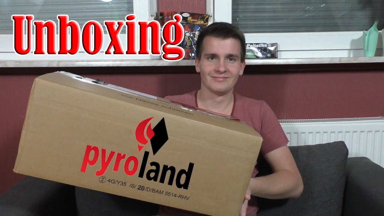 Pyroland Feuerwerk Unboxing - F1 Feuerwerk [FULL HD]