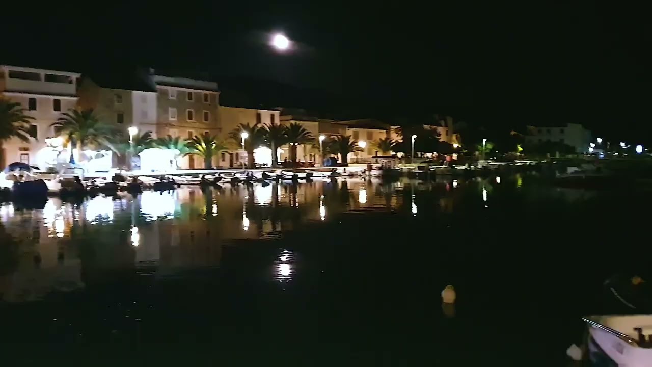 Pag town by evening