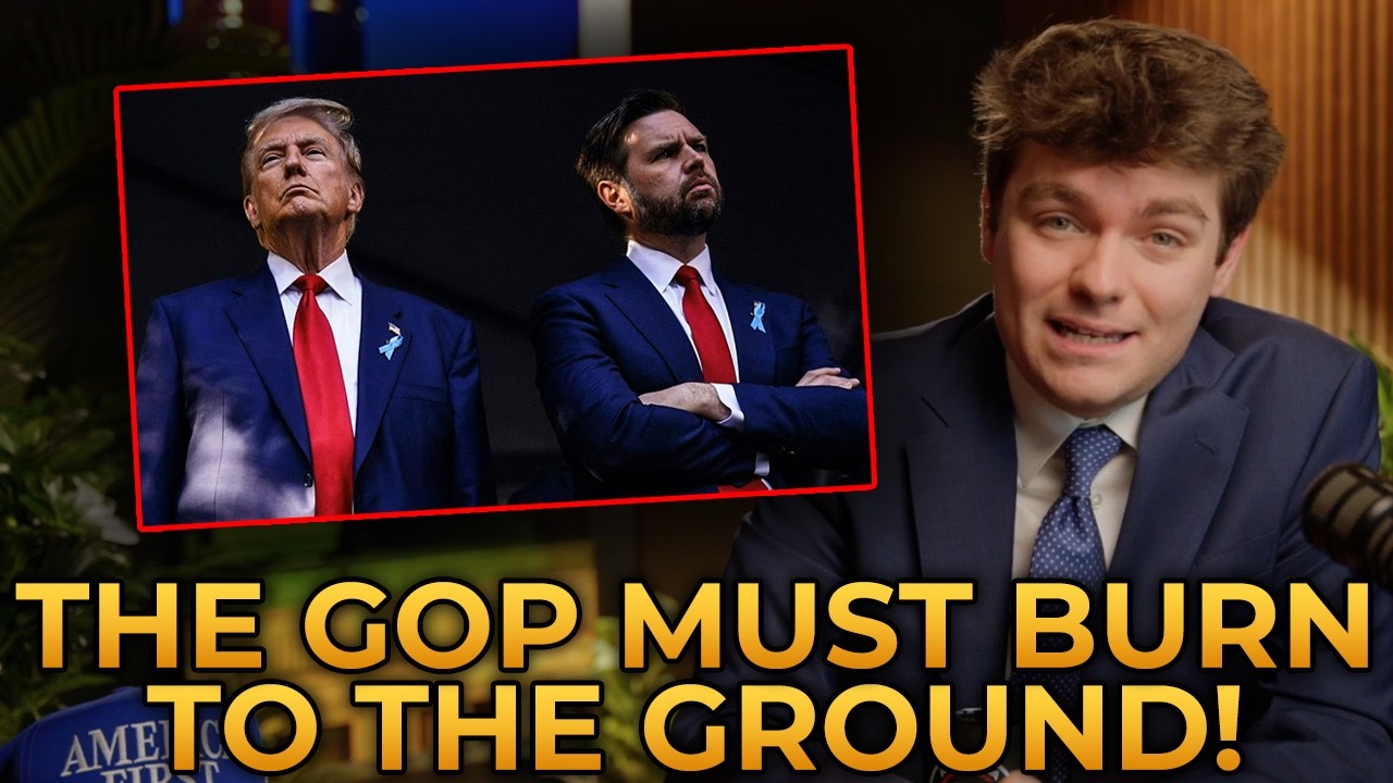 Nick Fuentes DECLARES Trump, Vance, and the GOP the ENEMIES of America First