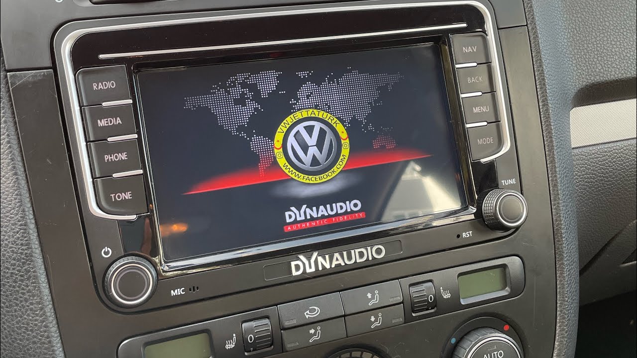 Navigold Golf / Jetta / Passat Multimedya Logo Yükleme. / Erayık Dizayn Açilış Logosu ekleme.