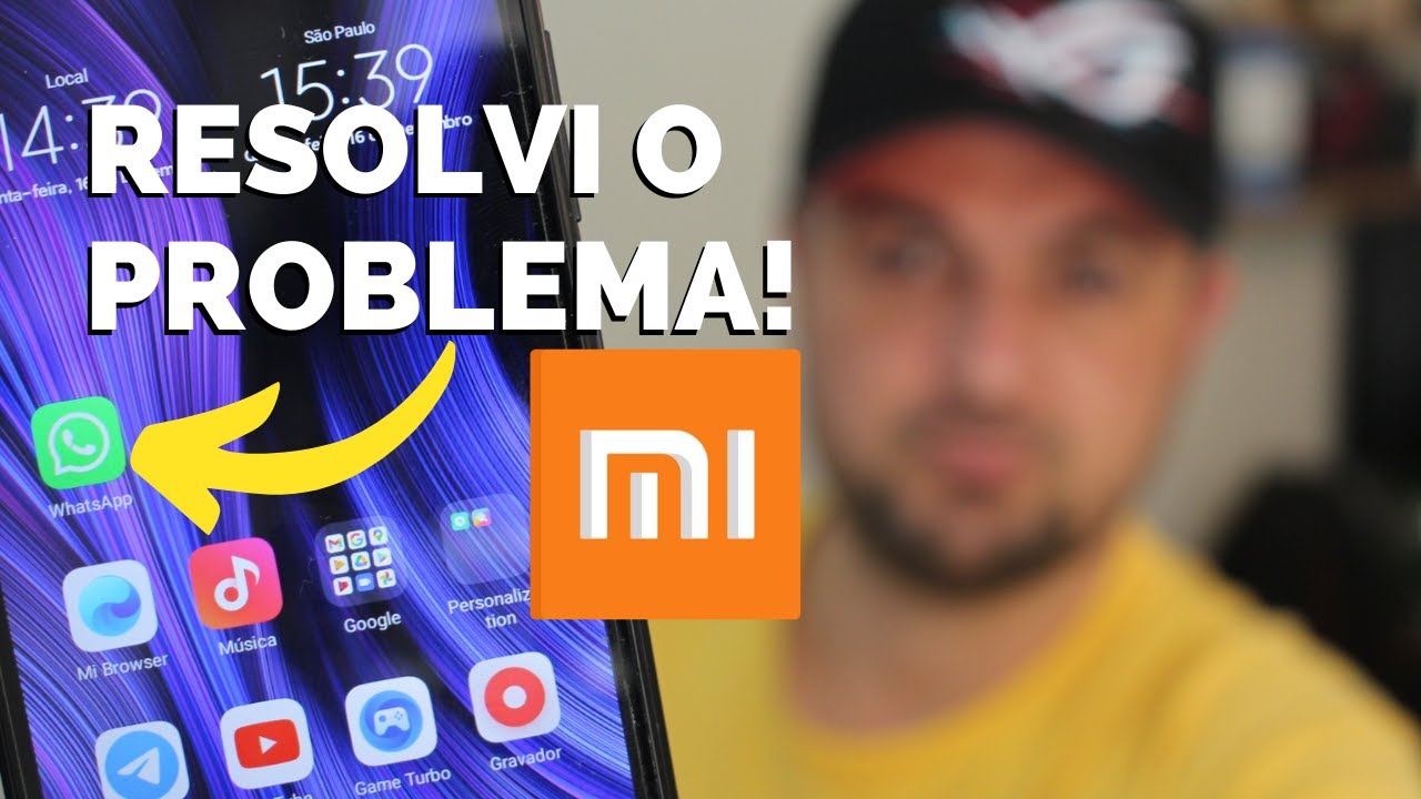 XIAOMI com PROBLEMA no WHATSAPP para mandar &aacute;udio 😠 Resolvido😁