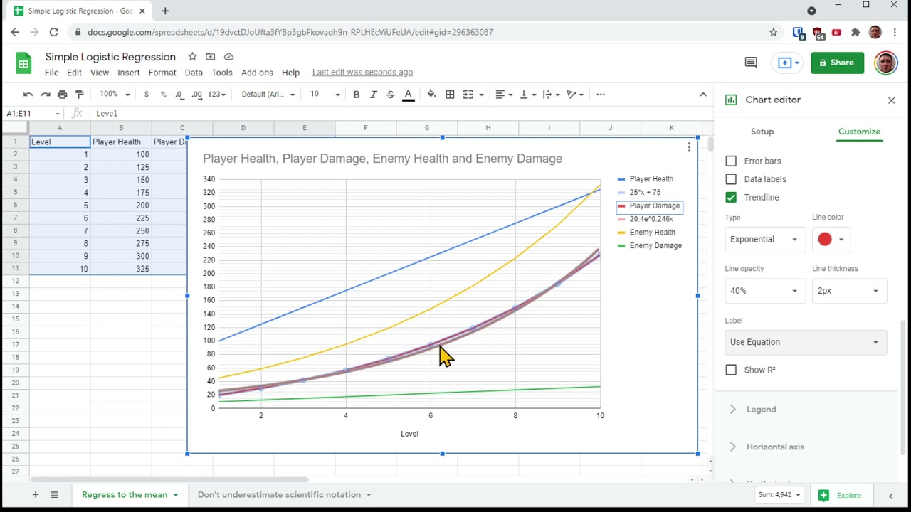 Progression curves? No problem! Design your game's progression curves with this simple technique!