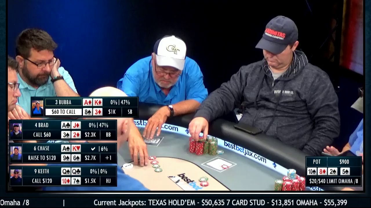 Tuesday Night Cash Game | $20/$40 Limit Omaha /8