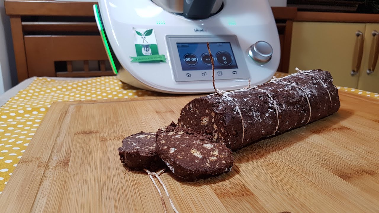 Salame al cioccolato per bimby TM7 TM6 TM5 TM31
