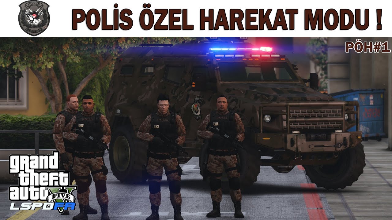 GTA 5 POLİS ÖZEL HAREKAT MODU! | LSPDFR