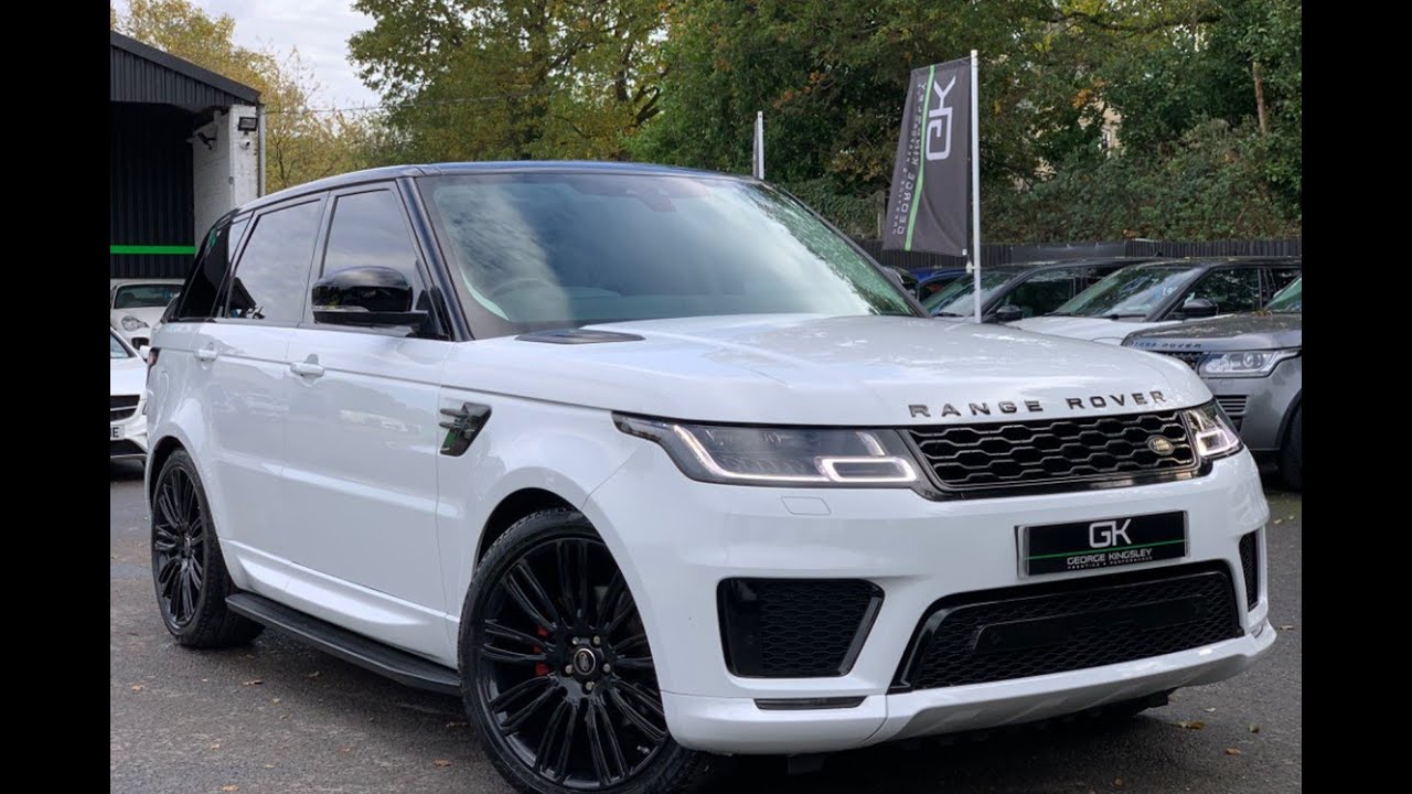 2019 Range Rover Sport Black & White for sale at George Kingsley Prestige & Performance, Colchester